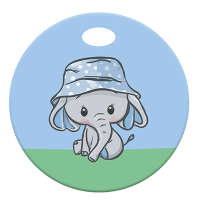 Cutie-Pie Baby Elephant 